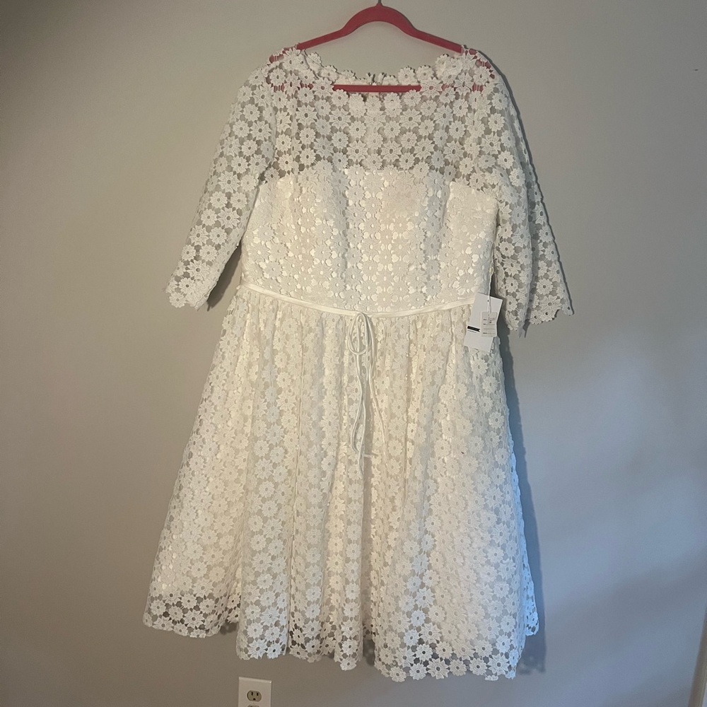 Midi Embellished Bridal Dress